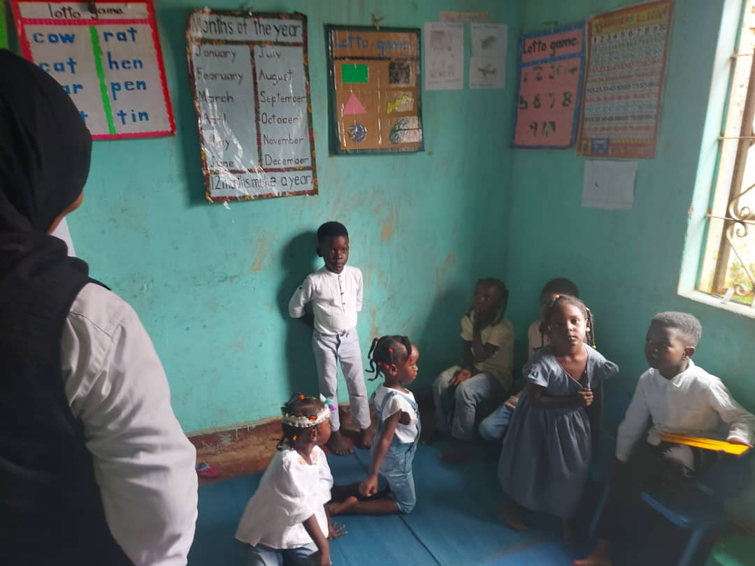 GADIM child protection and safeguarding activity supporting refugee children in Uganda